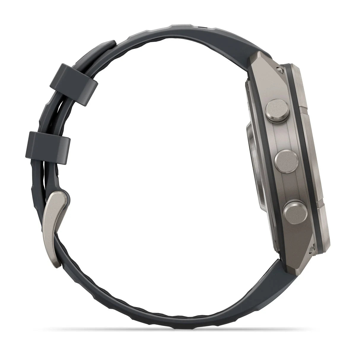 fenix 9 Pro - 47mm - Titanium with Graphite/Black Silicone Band