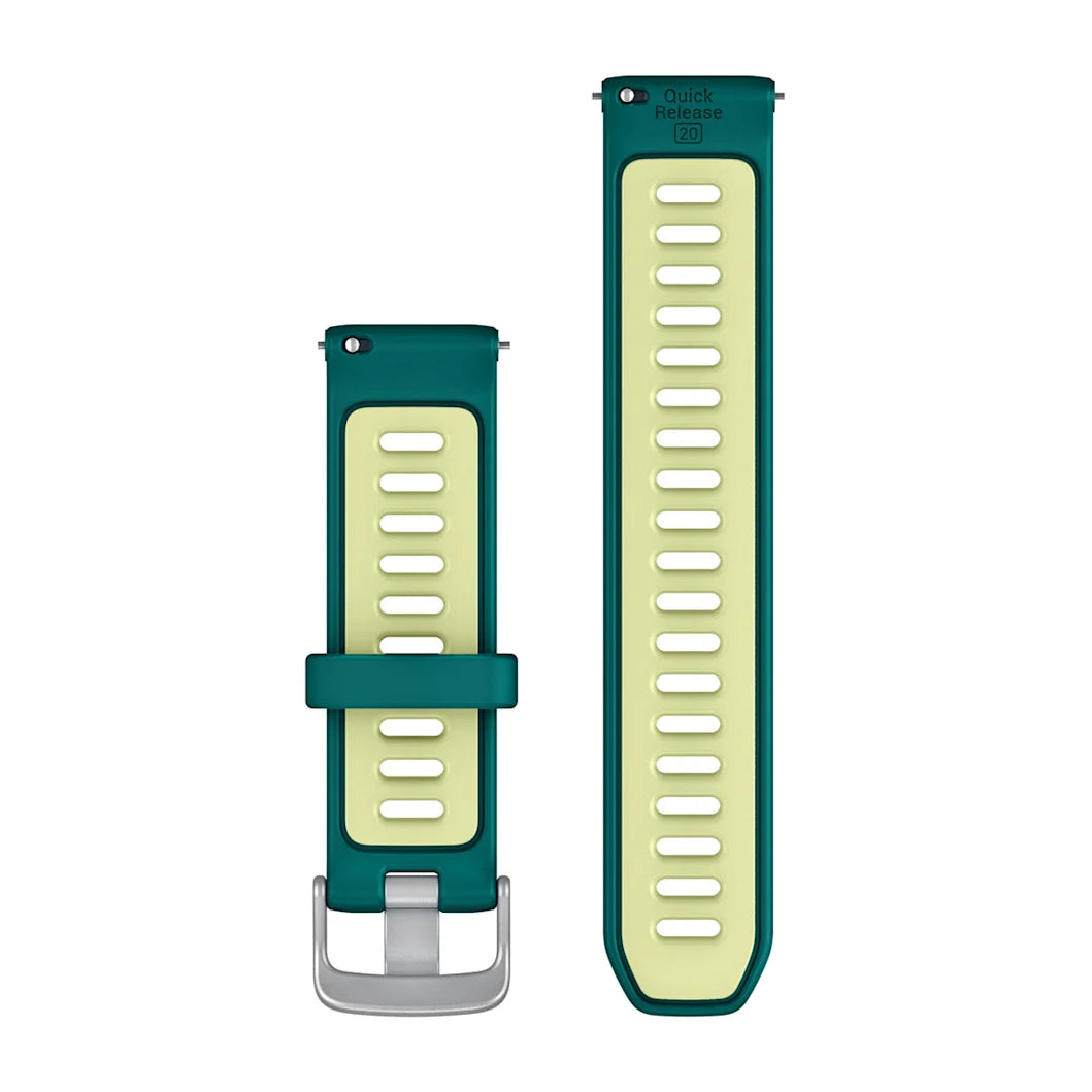 Quick Release Band 20mm – Teal Green/Citron