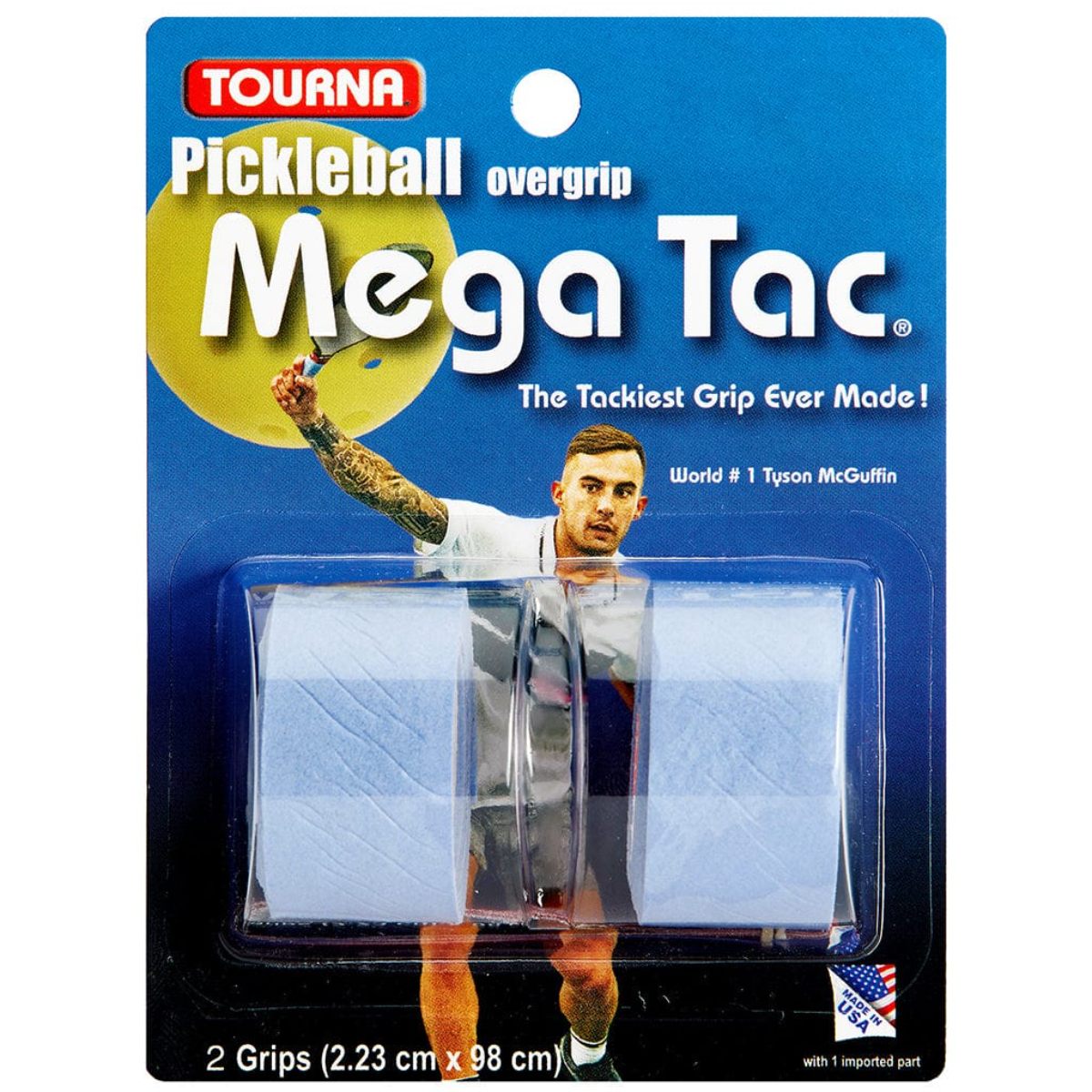 Pickleball Mega Tac - Blue - 2 pack