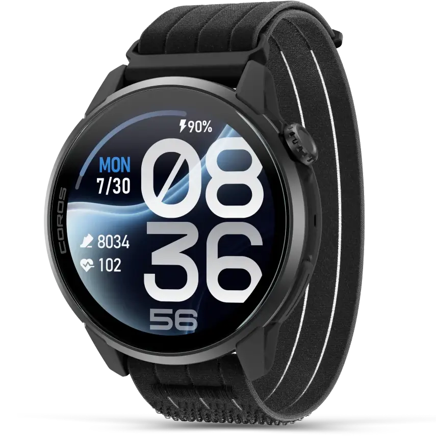 COROS PACE 4 Pro GPS Sport Watch - Black Nylon