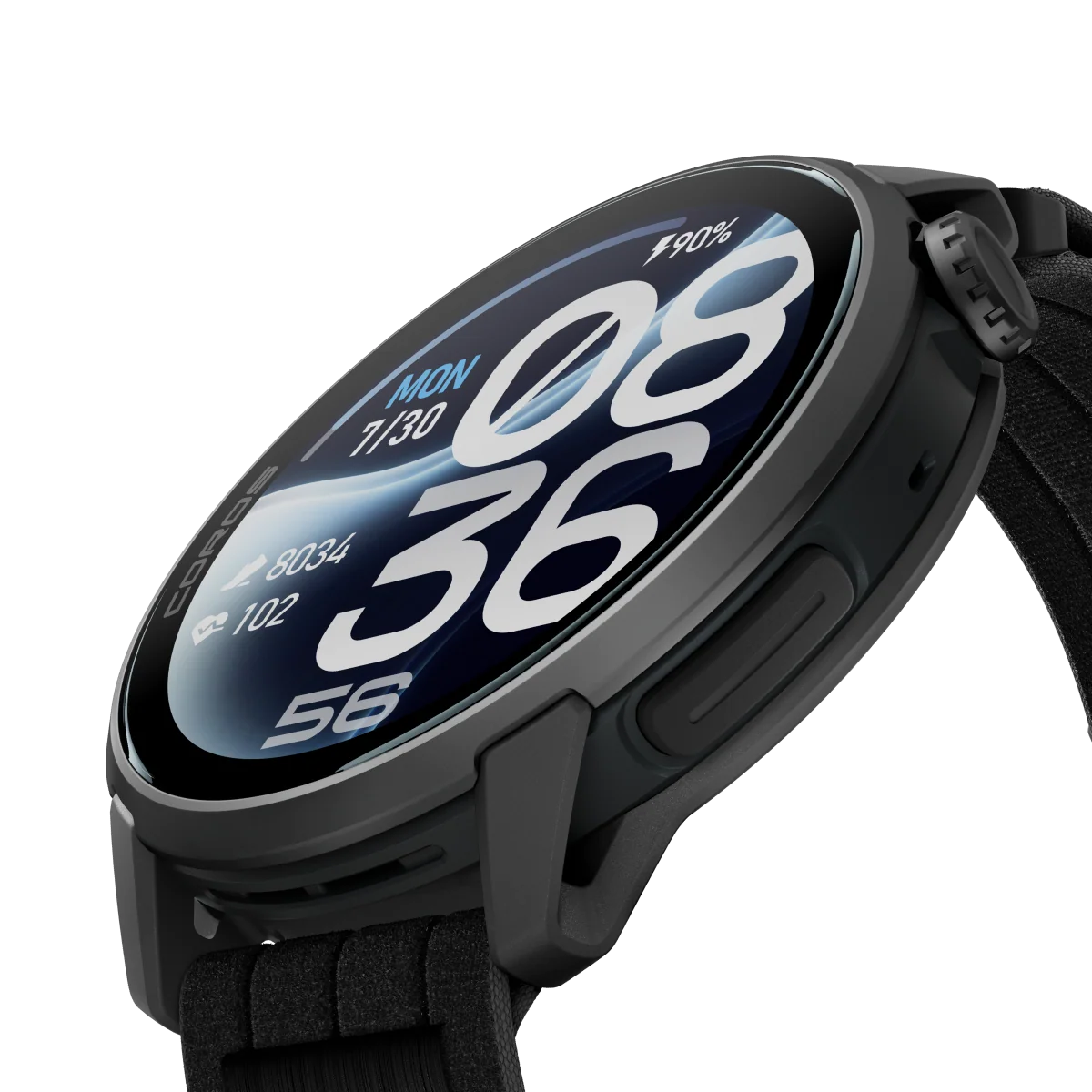 COROS PACE 4 Pro GPS Sport Watch - Black Nylon