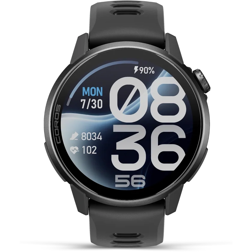 COROS PACE 4 Pro GPS Sport Watch - Black Silicone