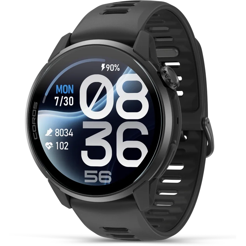 COROS PACE 4 Pro GPS Sport Watch - Black Silicone