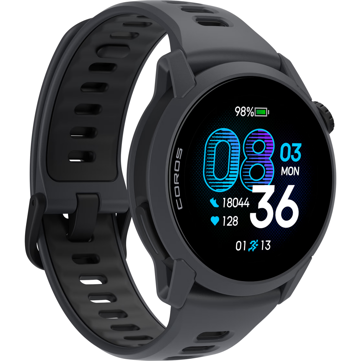 COROS Pace 4 - Black - Silicone Band