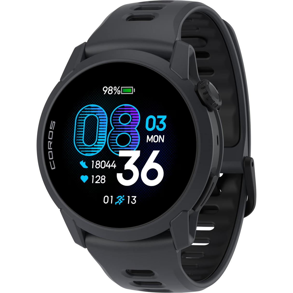 COROS Pace 4 - Black - Silicone Band