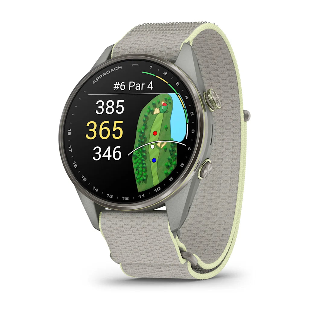 Garmin Approach S72 - Silver/Citron