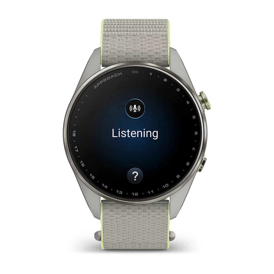 Garmin Approach S72 - Silver/Citron