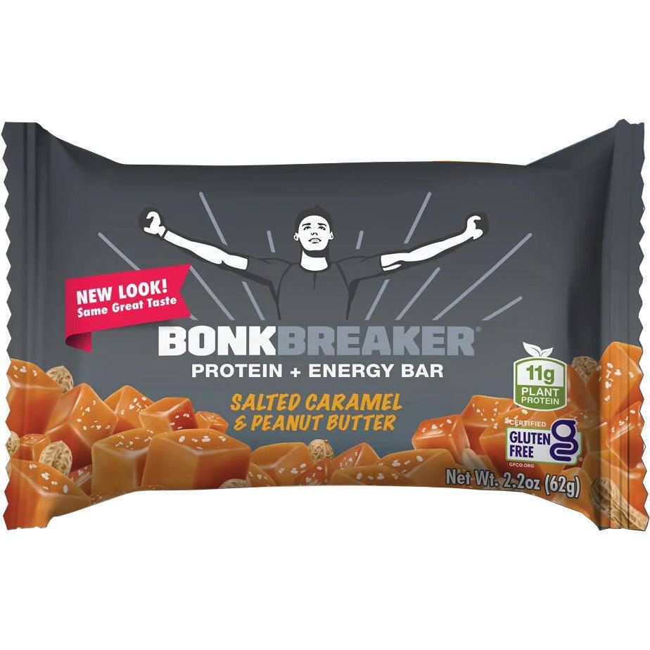 Bonk Breaker Salted Caramel and Peanut Butter Bar - Fitness New Zealand