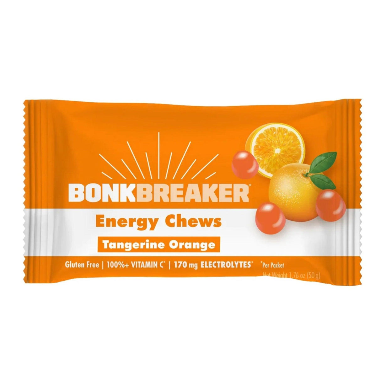 Bonk Breaker Tangerine Orange Energy Chews - 50g - Fitness New Zealand