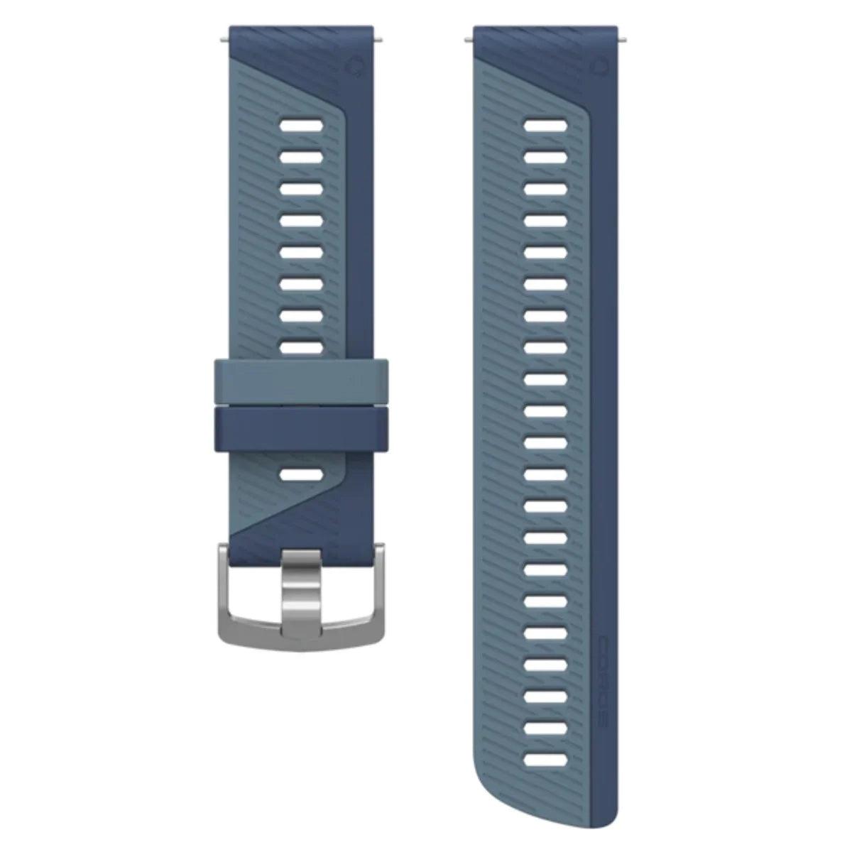 COROS 22mm Silicone Band – Blue - Fitness New Zealand