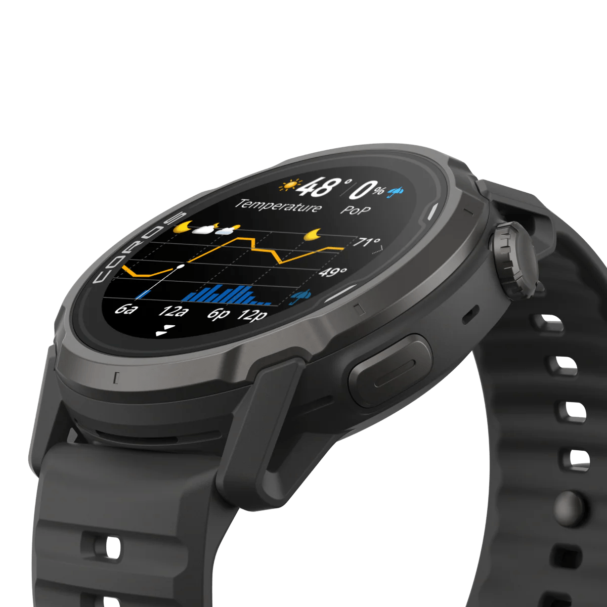 COROS APEX 4 GPS Watch - Black - 42mm - Fitness New Zealand