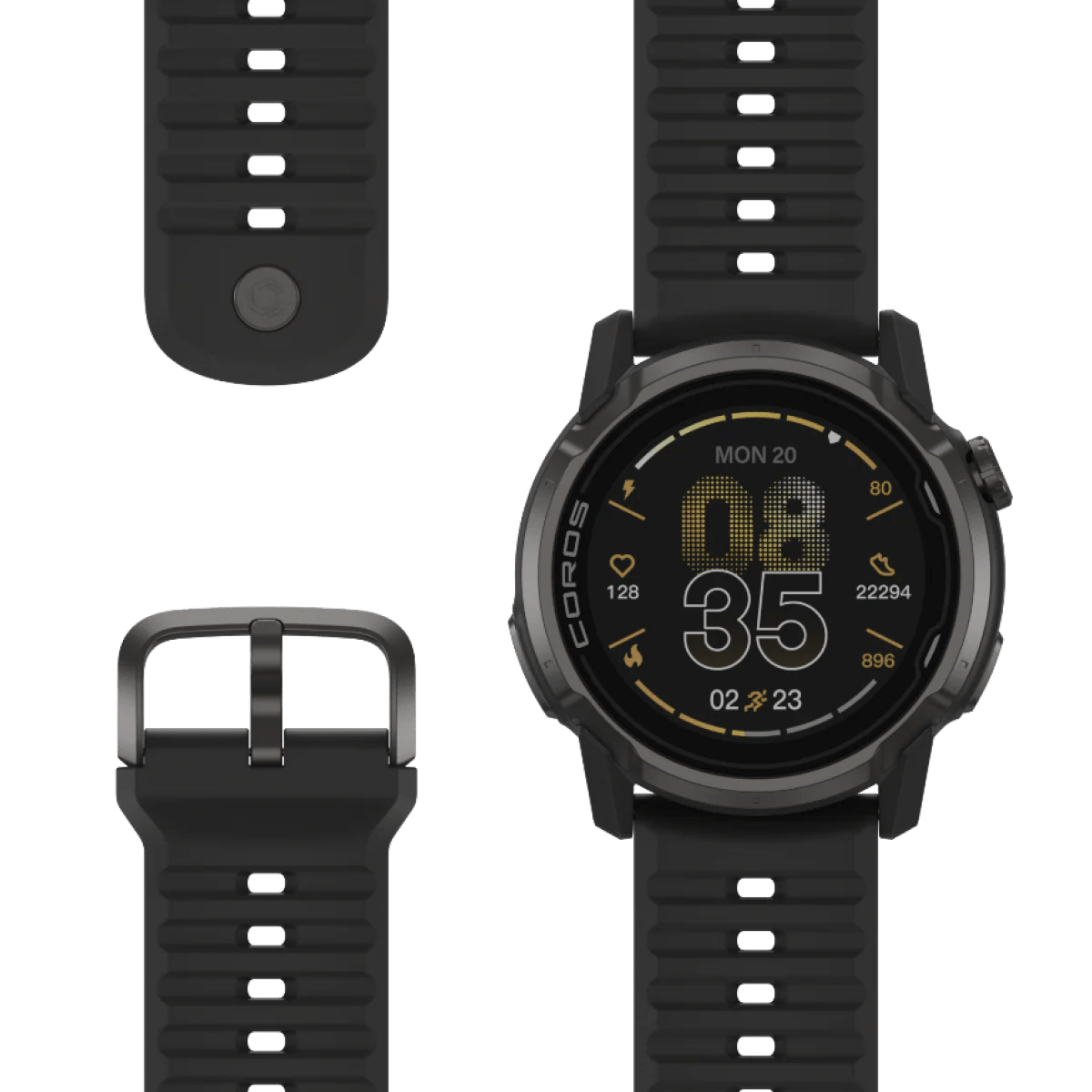 COROS APEX 4 GPS Watch - Black - 42mm - Fitness New Zealand