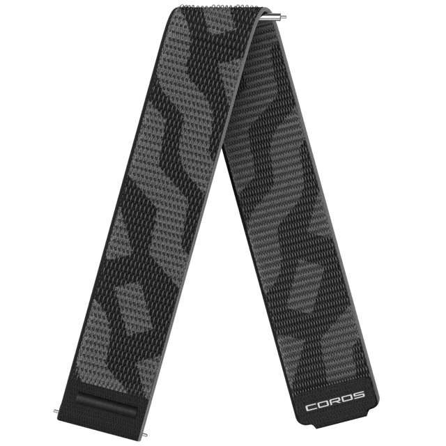 COROS Pace Pro Nylon Watch Band - Black - Fitness New Zealand