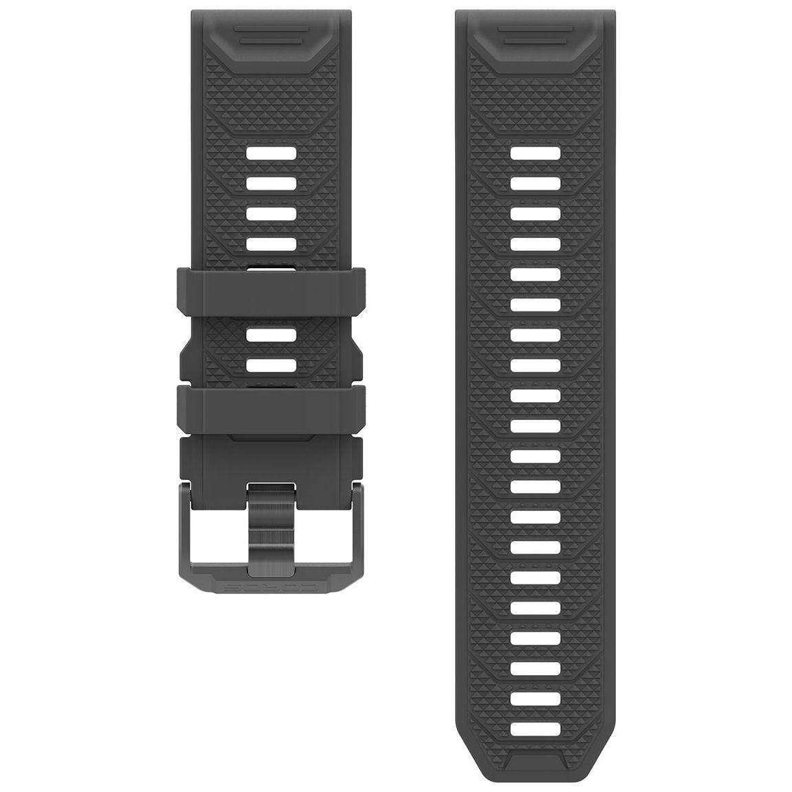 Coros Vertix 2 SILICONE Band – Black - Fitness New Zealand