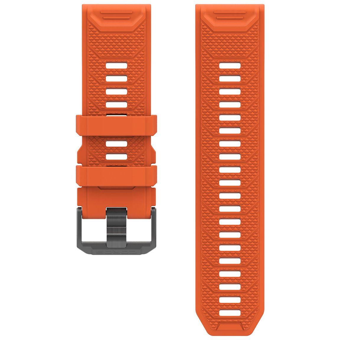 Coros Vertix 2 SILICONE Band – CORAL - Fitness New Zealand
