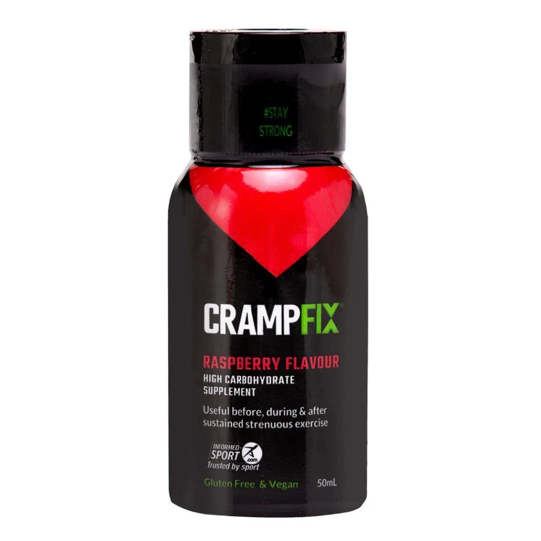 Crampfix - Flip - Top Lid Squeeze Bottle - Raspberry - 50ml - Fitness New Zealand