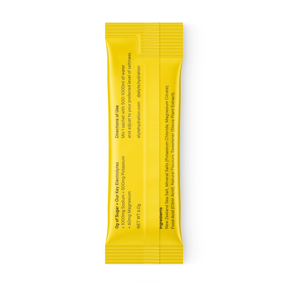 Elyte Hydration Powder - Pineapple - 30 Stick Sachets - Fitness New Zealand