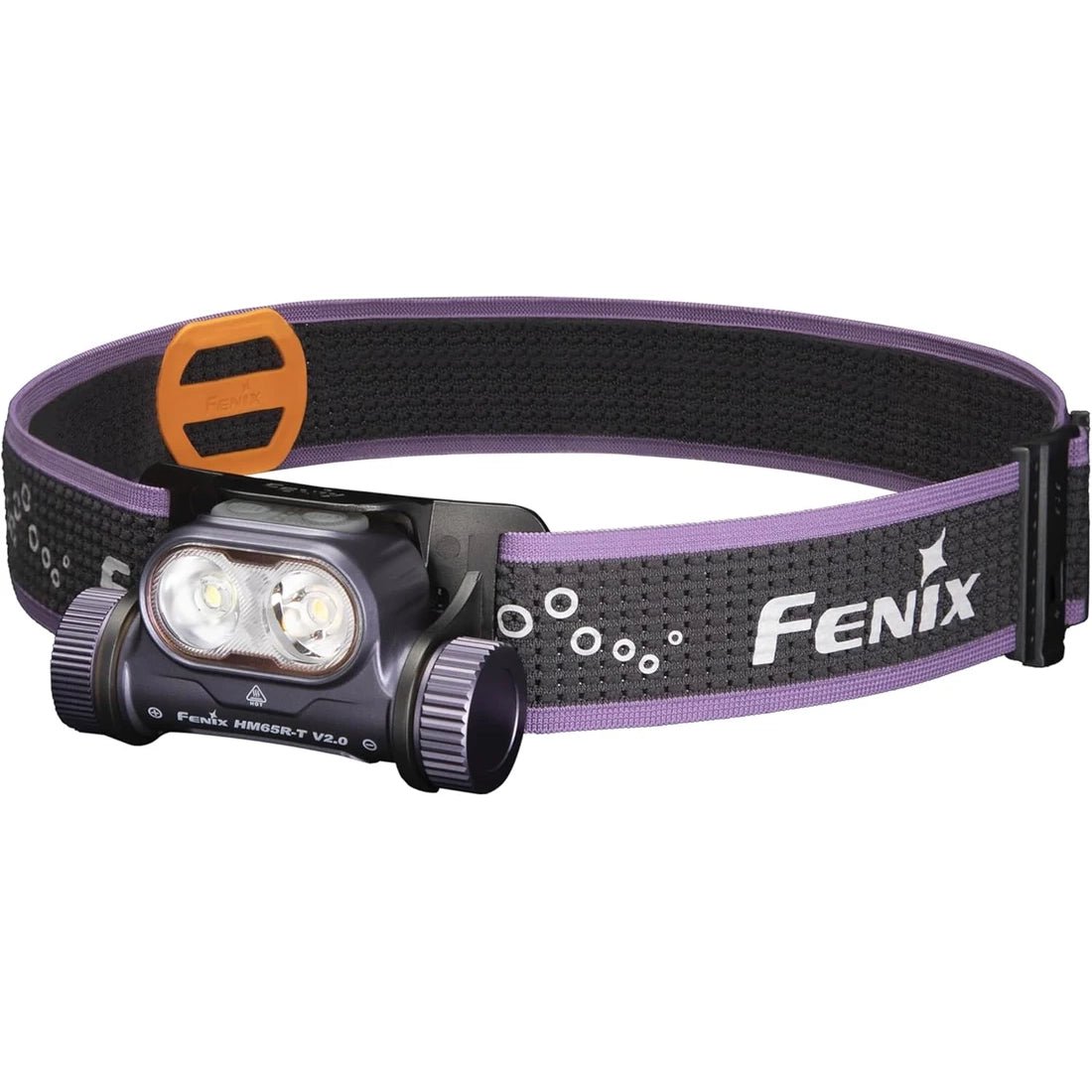 Fenix HM65R - T V2 - Purple Rechargeable Headlamp - Fitness New Zealand