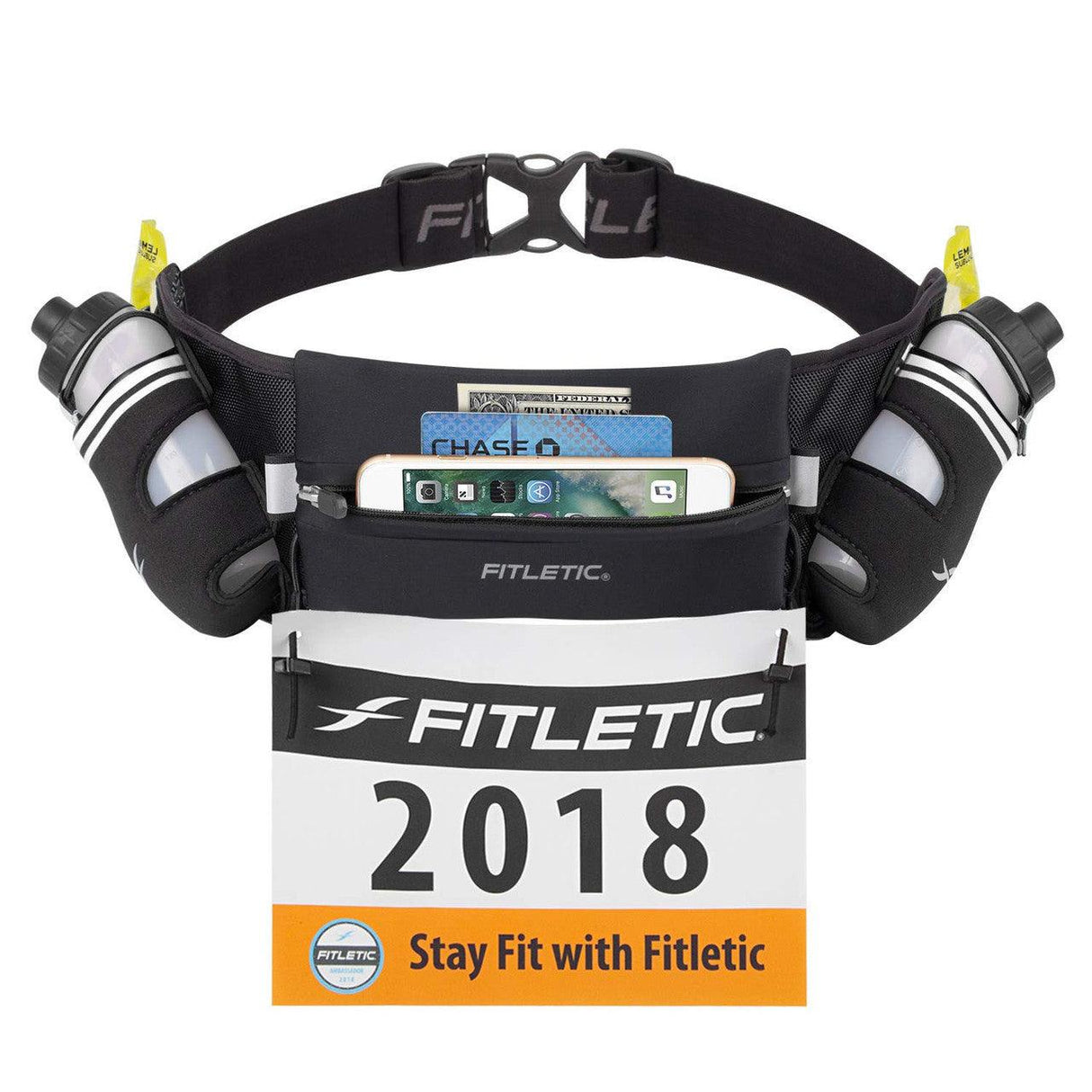 Fitletic Hydration Belt – Hydra 16 – L/XL - Fitness New Zealand