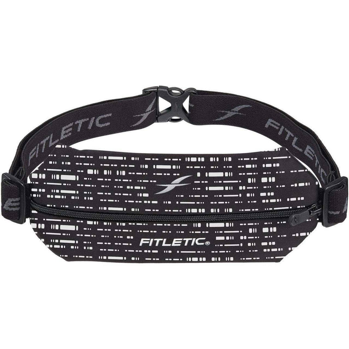 Fitletic Mini Sport Belt Runners Pouch – Morse Black - Fitness New Zealand