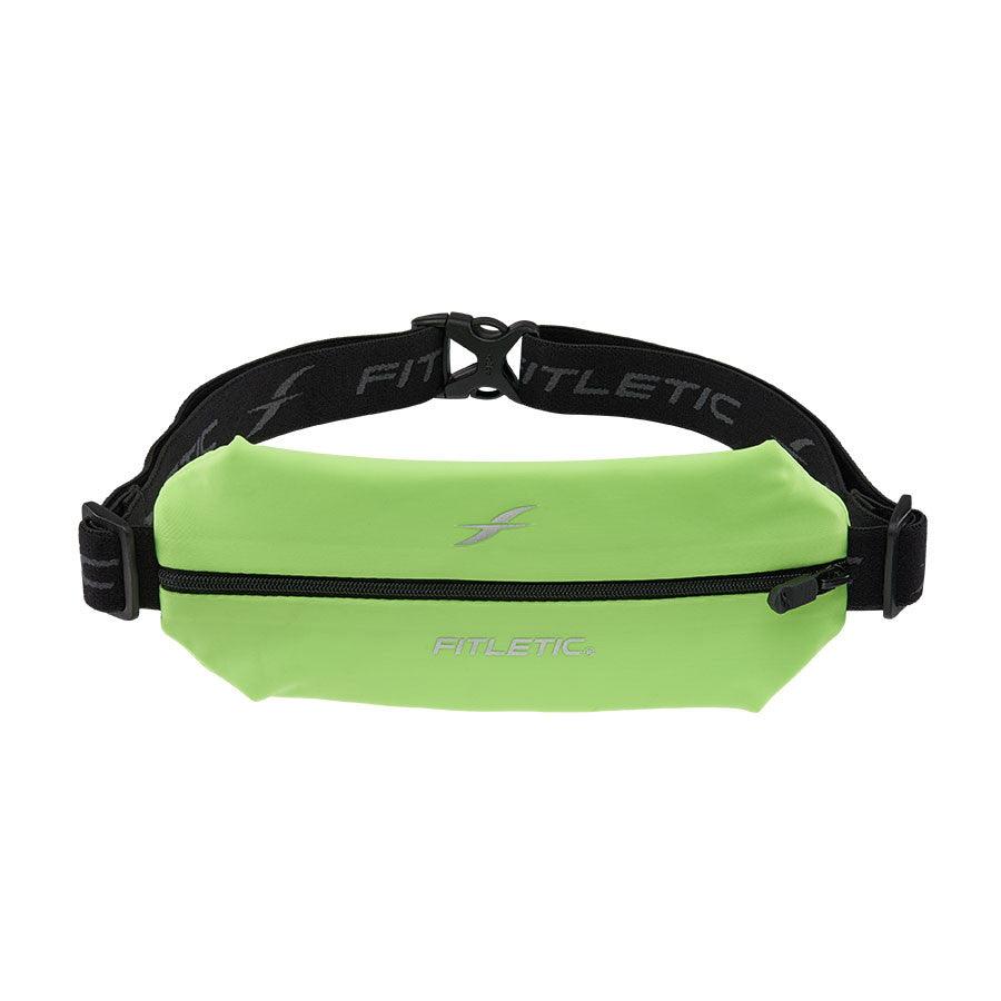 Fitletic Mini Sport Belt Runners Pouch – Neon Green - Fitness New Zealand