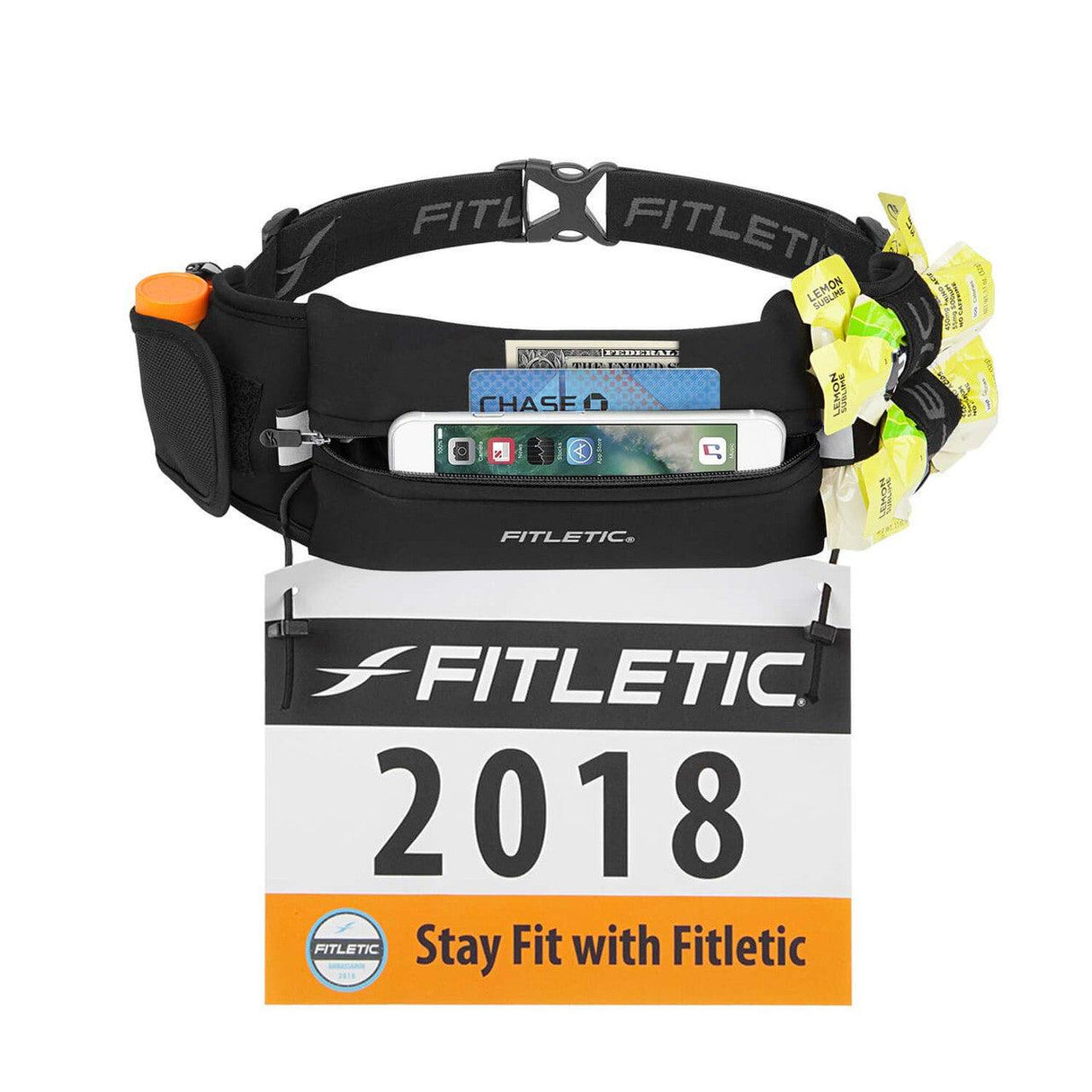 Fitletic Ultimate II Running Belt with Gels - Fitness New Zealand
