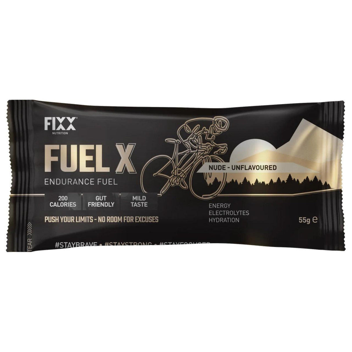 FIXX Fuel X Nude 55g Sachet - Fitness New Zealand