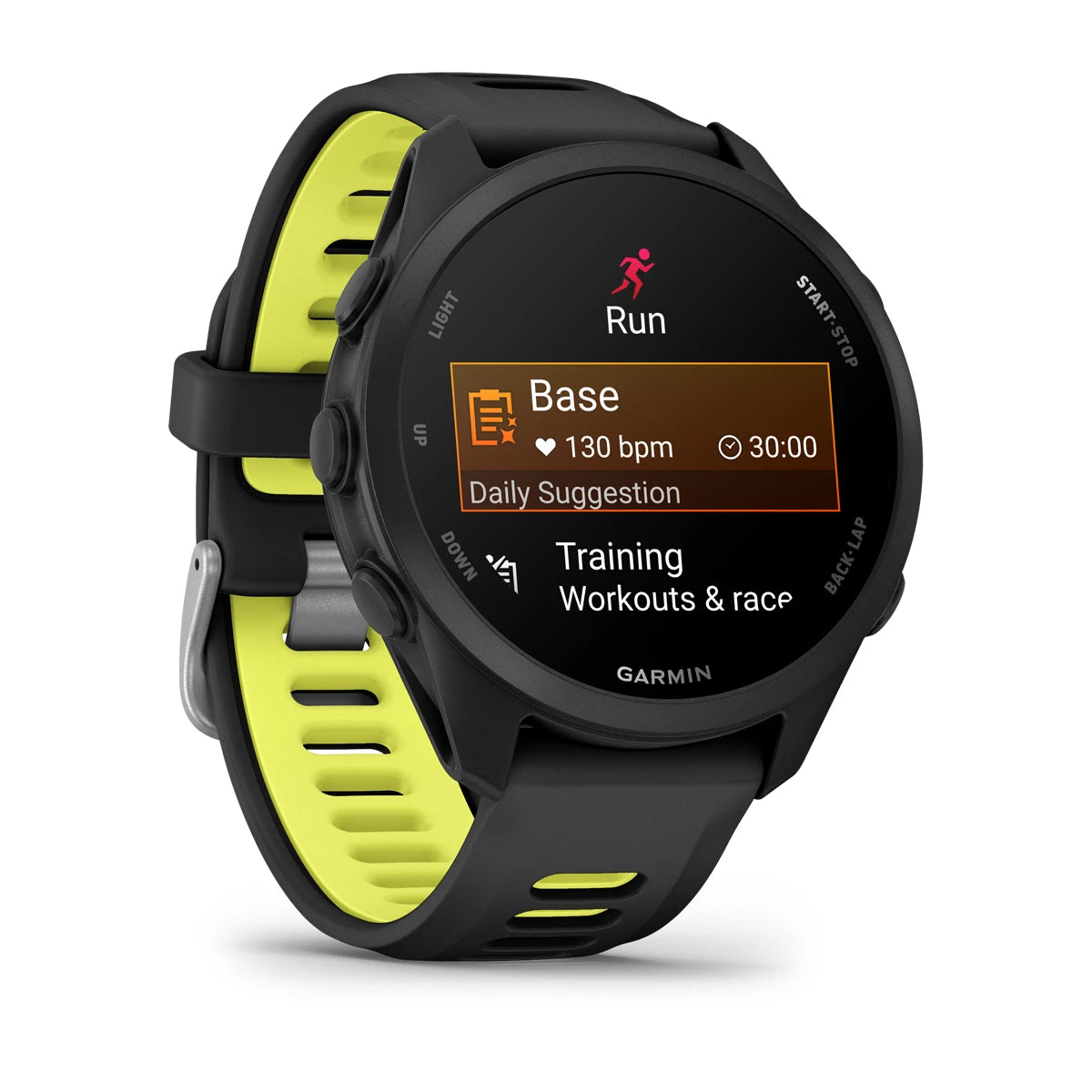 Garmin Forerunner 170 - Black with Black/Amp Yellow Band