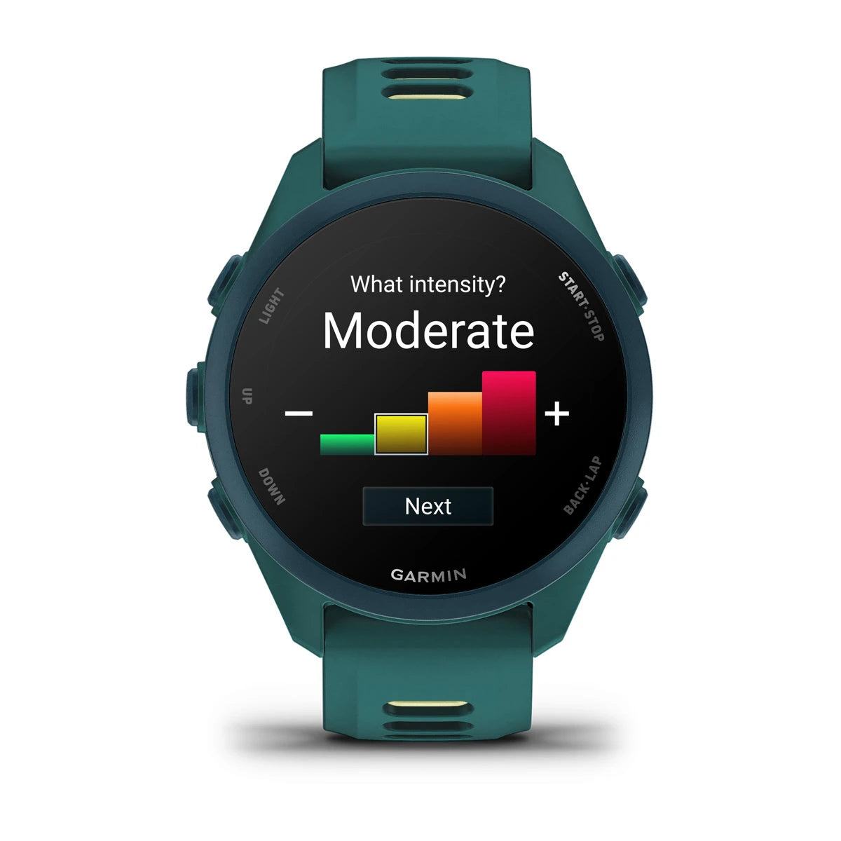 Garmin Forerunner 170 Music - Teal Green with Teal Green/Citron Band