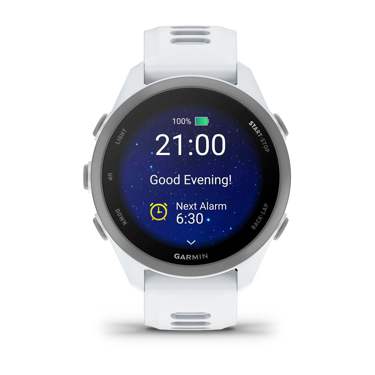 Garmin Forerunner 170 - Whitestone with Whitestone/Cloud Blue Band