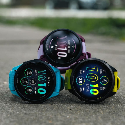 The Forerunner GPS smartwatches with AMOLED displays. This lineup was made for runners — no matter the level.