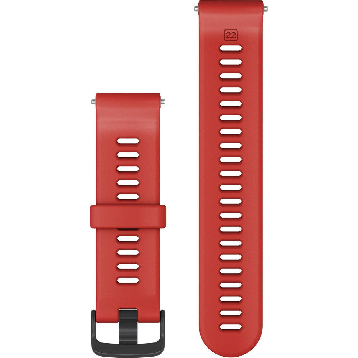 Forerunner Watch Band (22 mm), Magma Red with Black Hardware - Fitness New Zealand