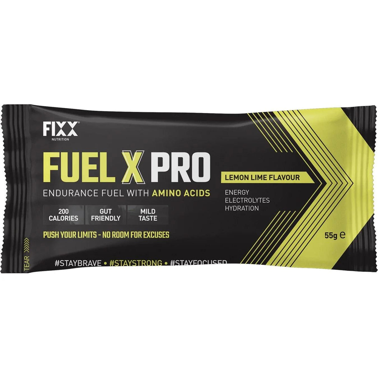 Fuel X Pro - 55g Sachet - Lemon - Lime - Fitness New Zealand