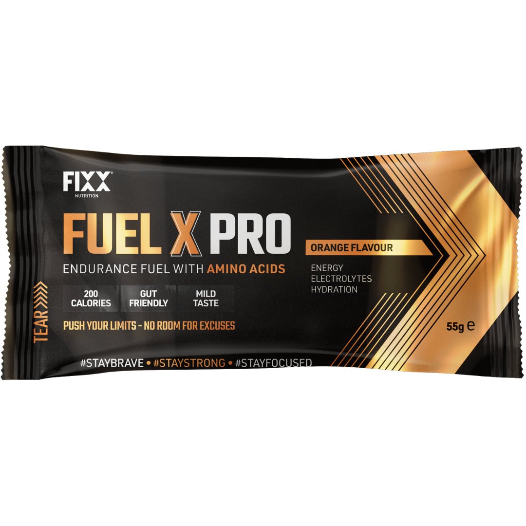 Fuel X Pro - 55g Sachet - Orange - Fitness New Zealand