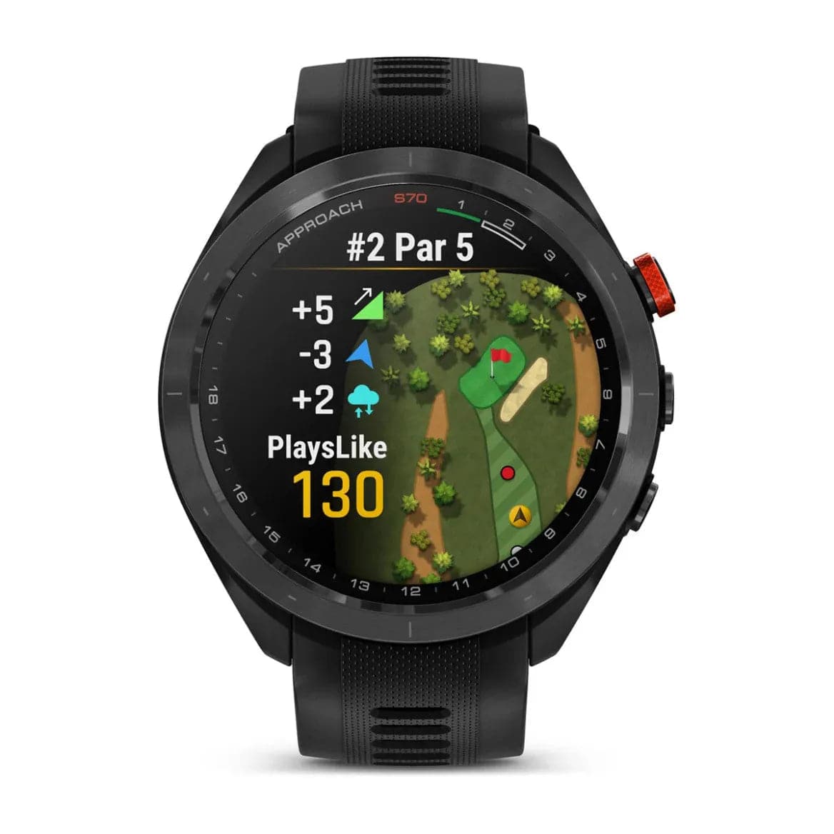 Garmin Approach S70 – 47mm – Black Ceramic Bezel - Fitness New Zealand