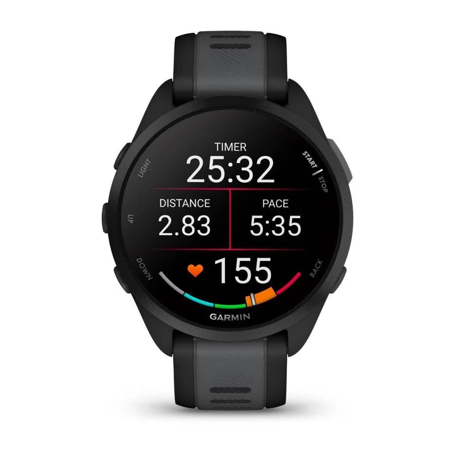 Garmin Forerunner 165 - Black/Slate grey - Fitness New Zealand