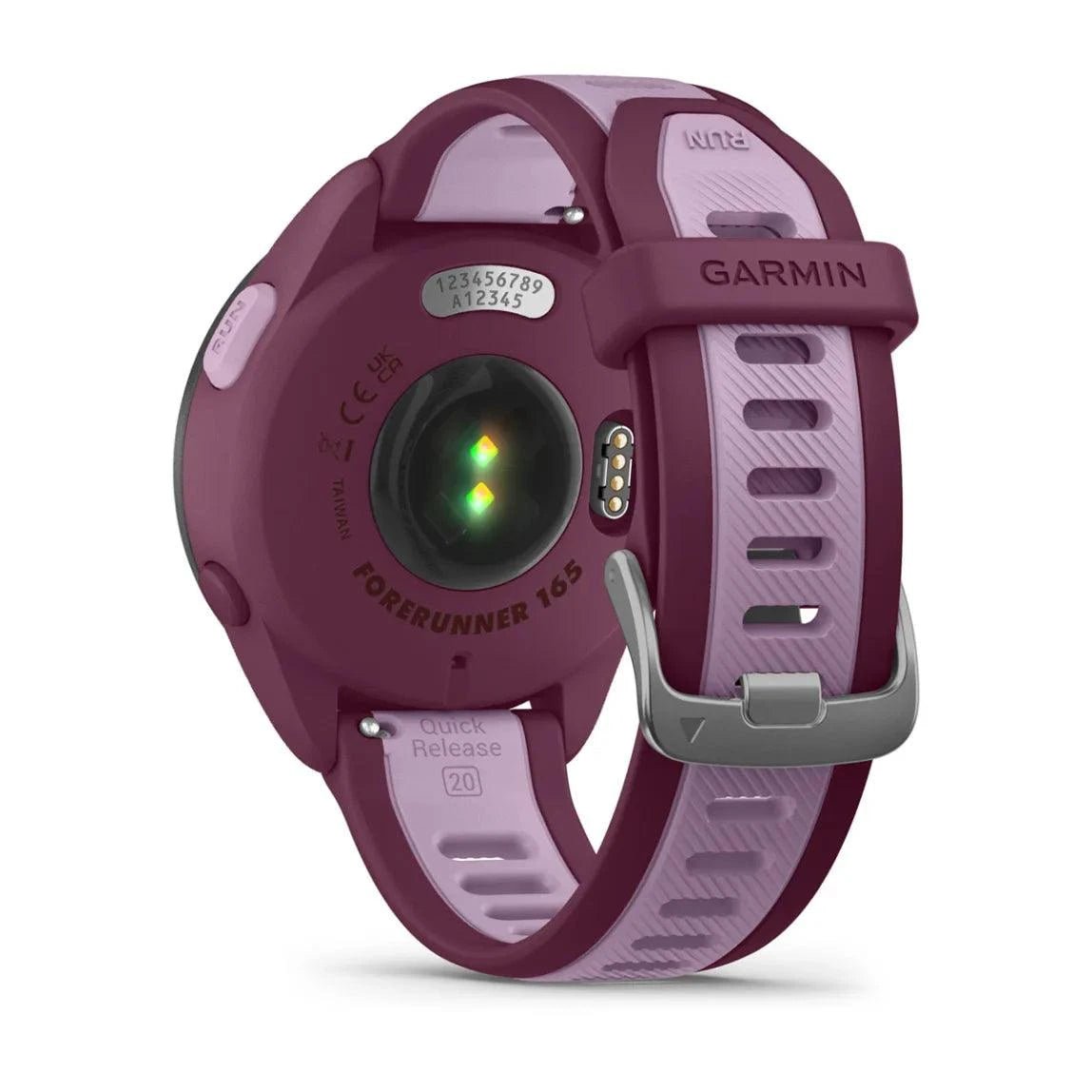 Garmin Forerunner 165 Music – Berry/Lilac - Fitness New Zealand