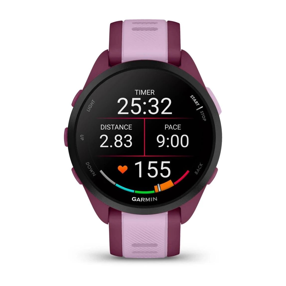 Garmin Forerunner 165 Music – Berry/Lilac - Fitness New Zealand
