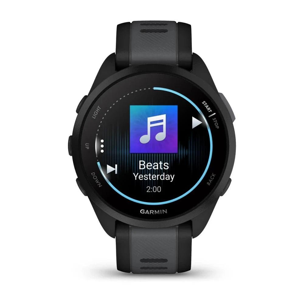 Garmin Forerunner 165 Music – Black/Slate Grey - Fitness New Zealand
