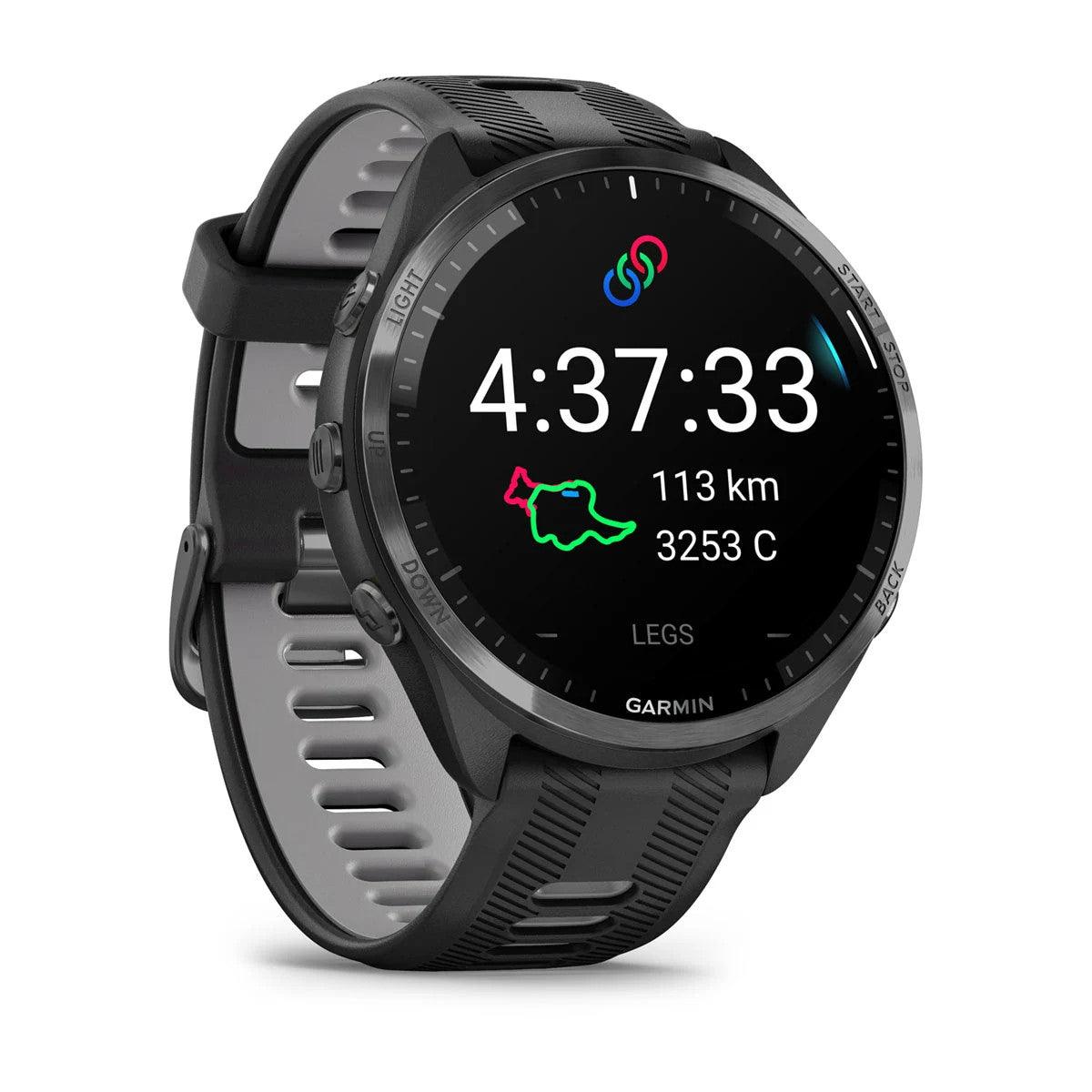 Garmin Forerunner 965 Multisport GPS Smartwatch – Black - Fitness New Zealand