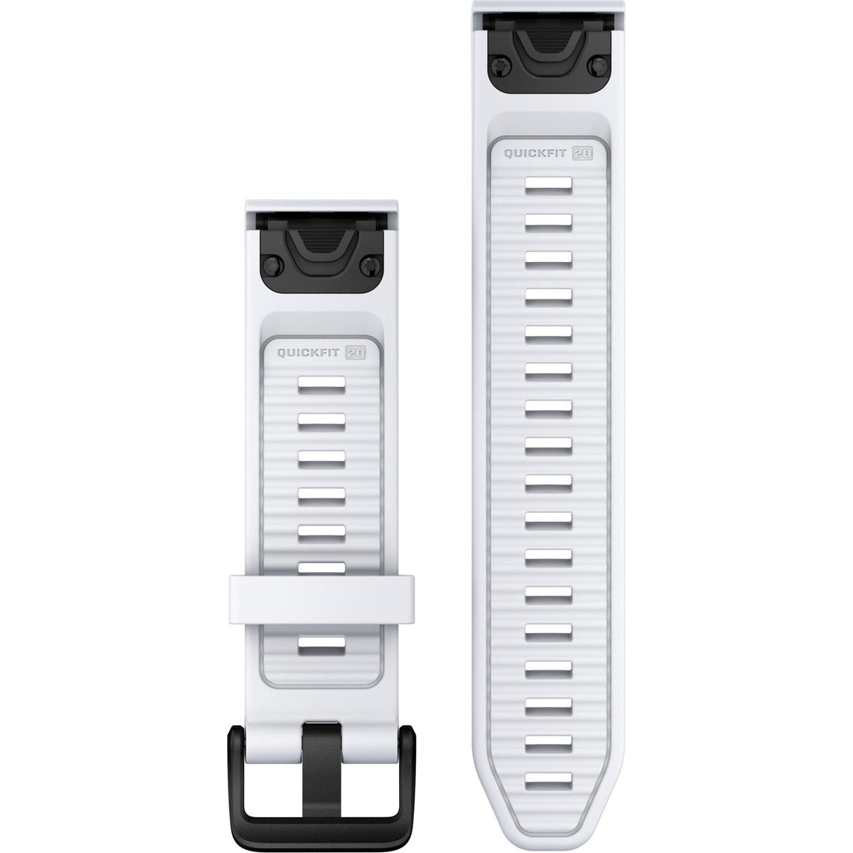 Garmin QuickFit 20 Watch Band, Whitestone Silicone - Fitness New Zealand