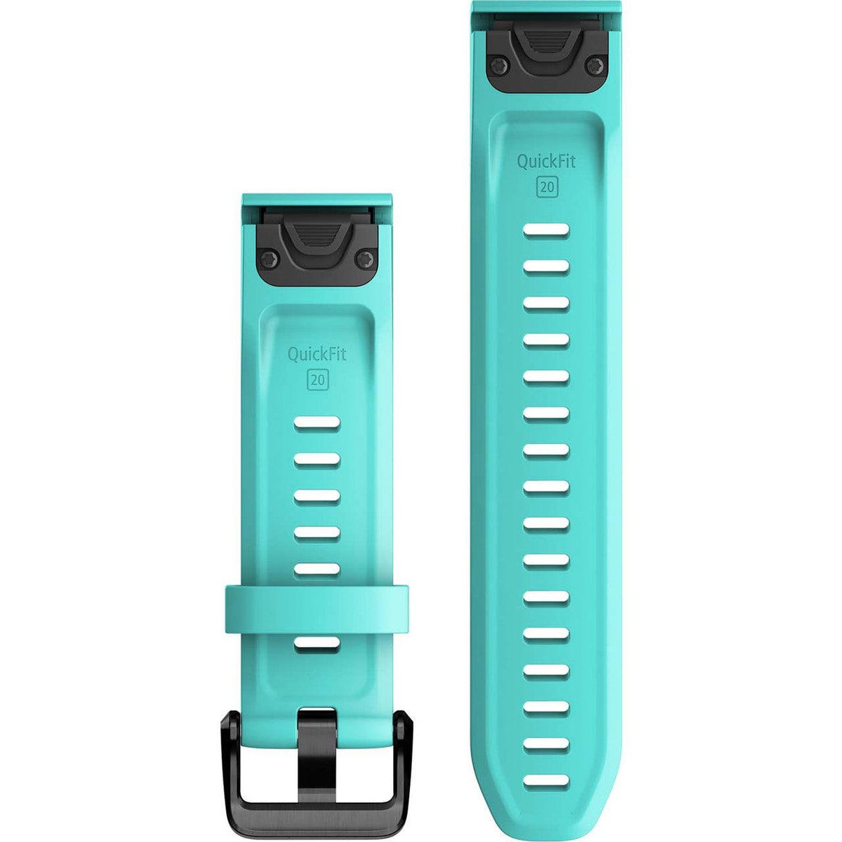 Garmin QuickFit 20mm Watch Band – Aqua Silicone - Fitness New Zealand