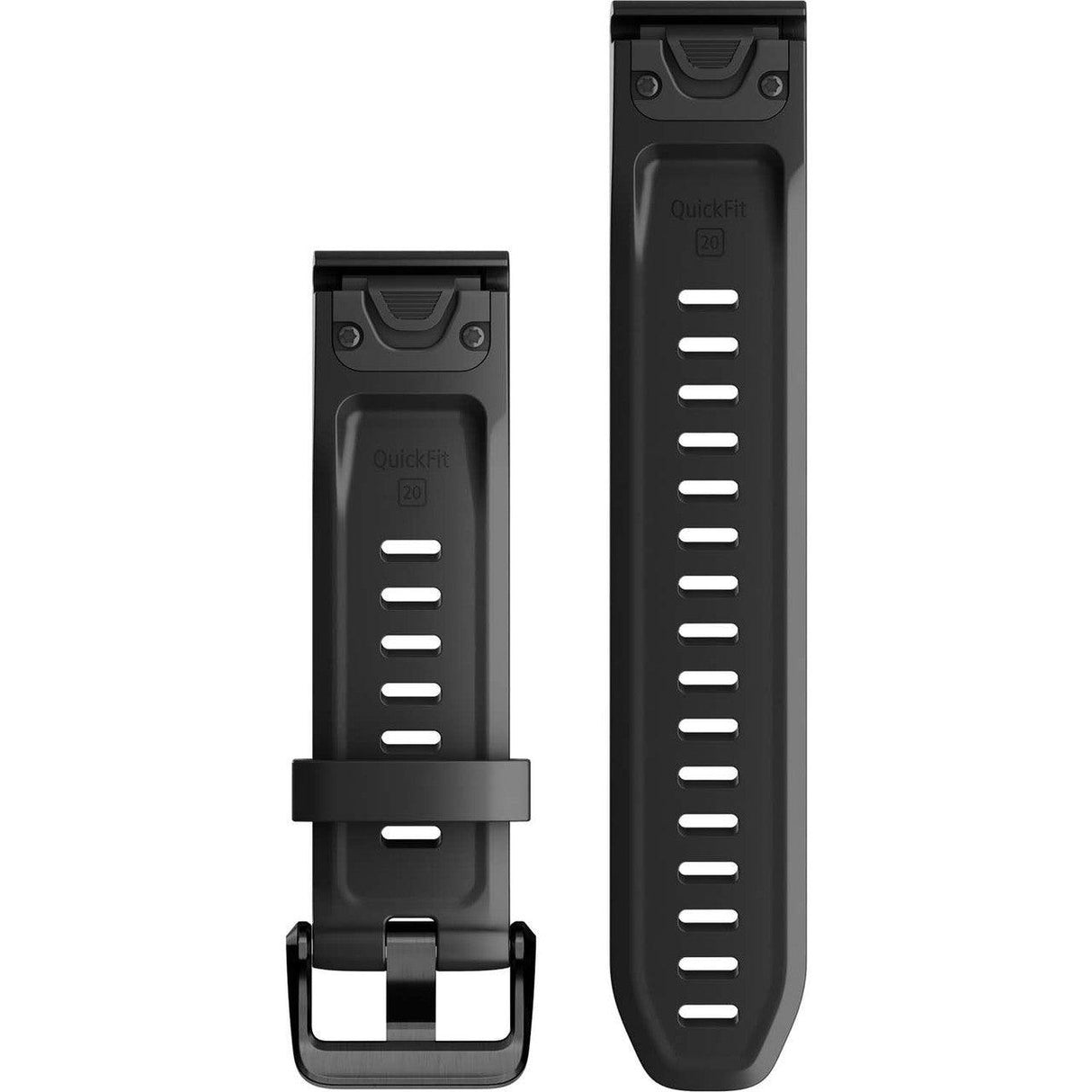 Garmin QuickFit 20mm Watch Band – Black Silicone - Fitness New Zealand
