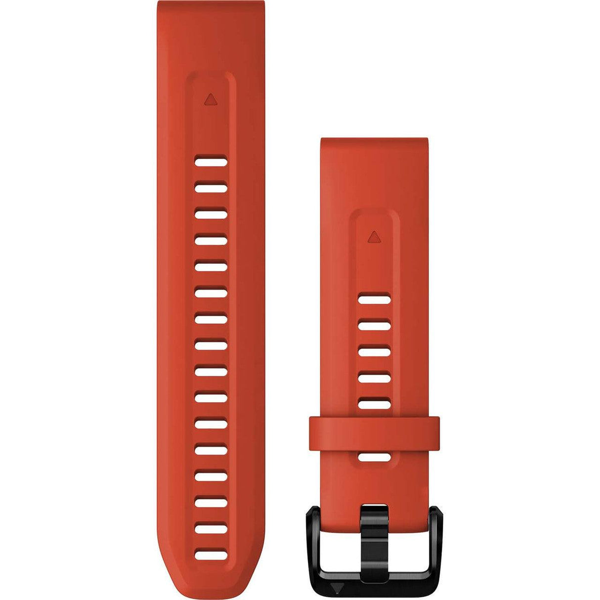 Garmin QuickFit 20mm Watch Band – Flame Red Silicone - Fitness New Zealand
