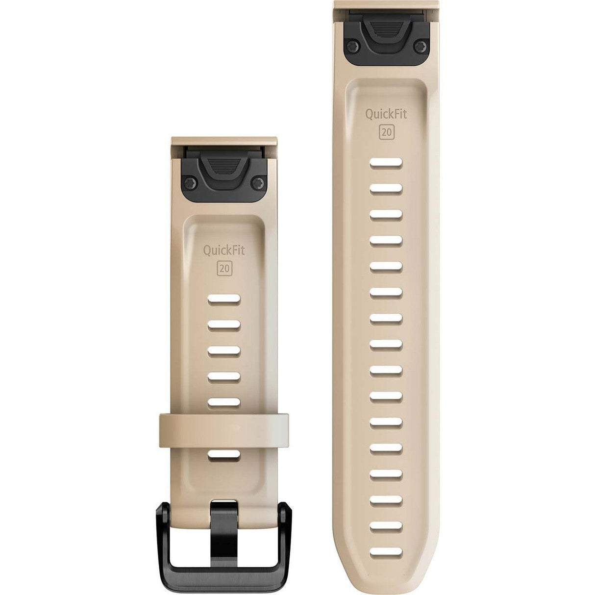 Garmin QuickFit 20mm Watch Band – Limestone Silicone - Fitness New Zealand