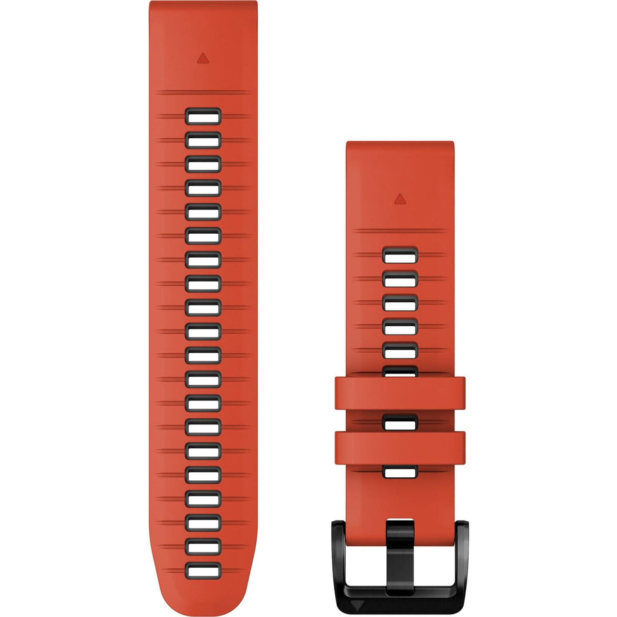 Garmin QuickFit 22 Watch Band – Flame Red/Graphite Silicone - Fitness New Zealand