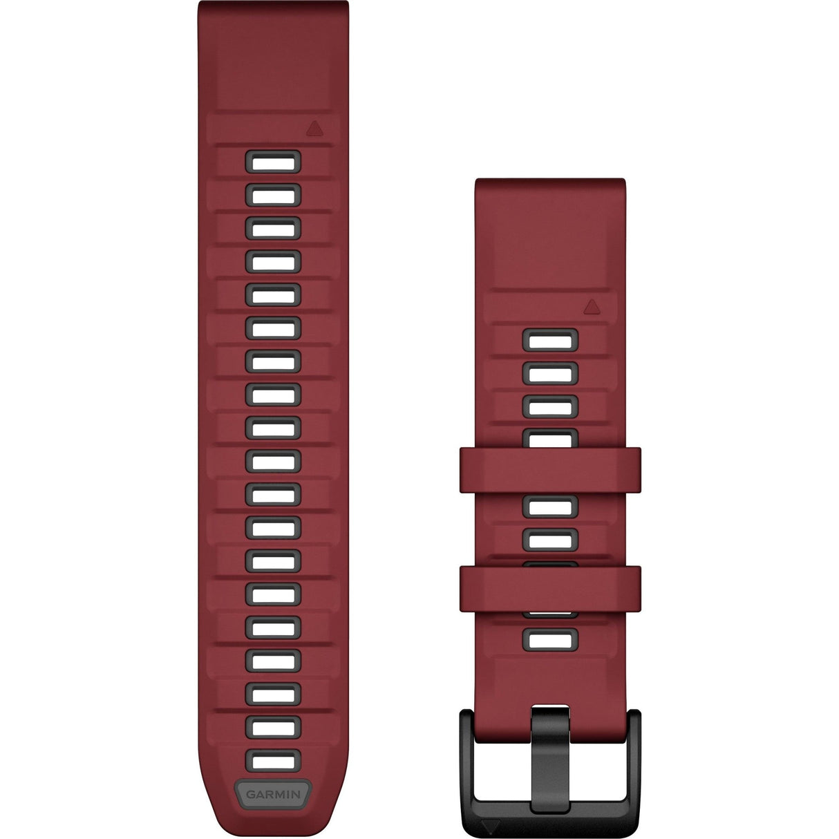 Garmin QuickFit 22 Watch Band – Marsala/Graphite Silicone - Fitness New Zealand