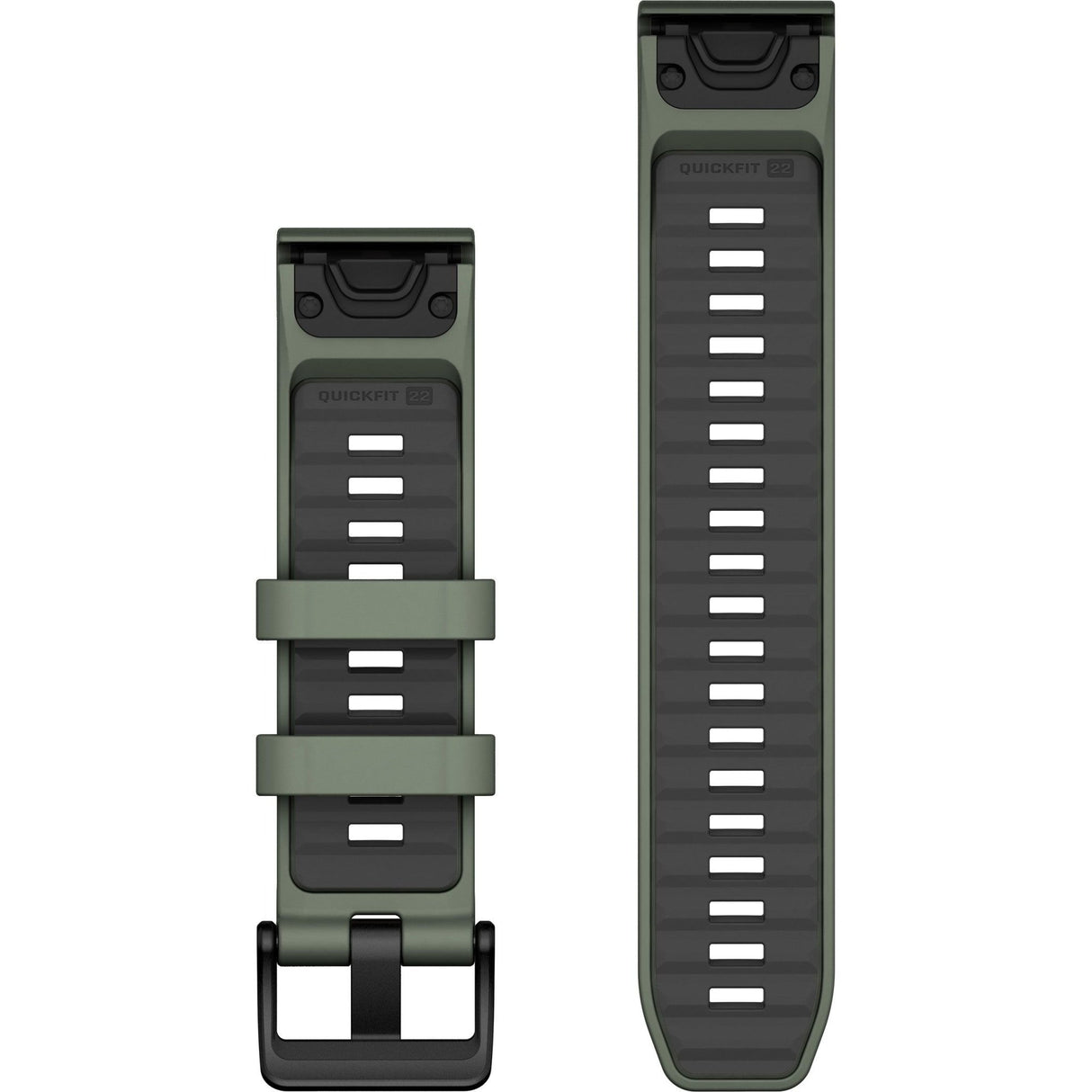 Garmin QuickFit 22 Watch Band – Willow/Graphite Silicone - Fitness New Zealand