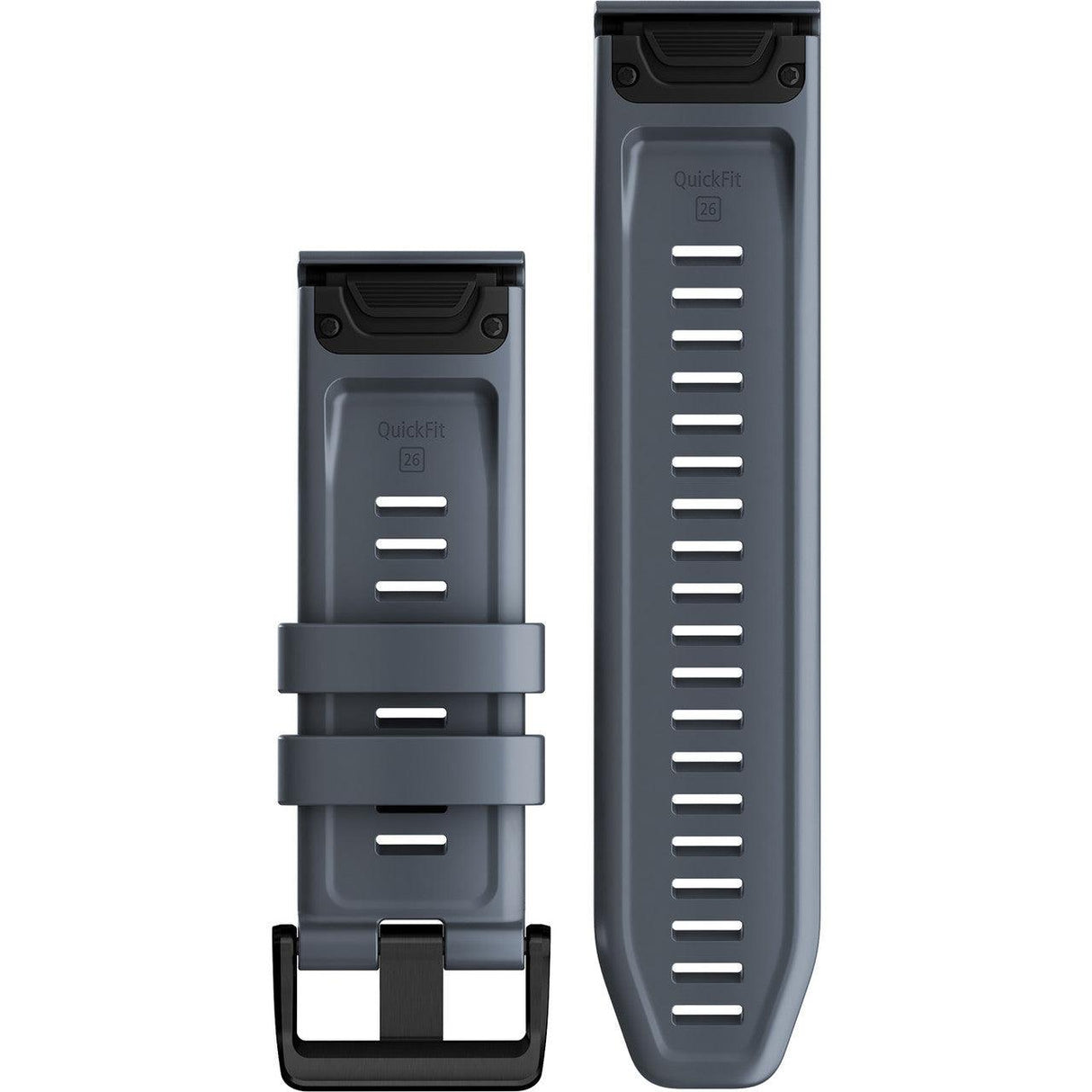 Garmin QuickFit 26 Watch Band Granite Blue Silicone - Fitness New Zealand