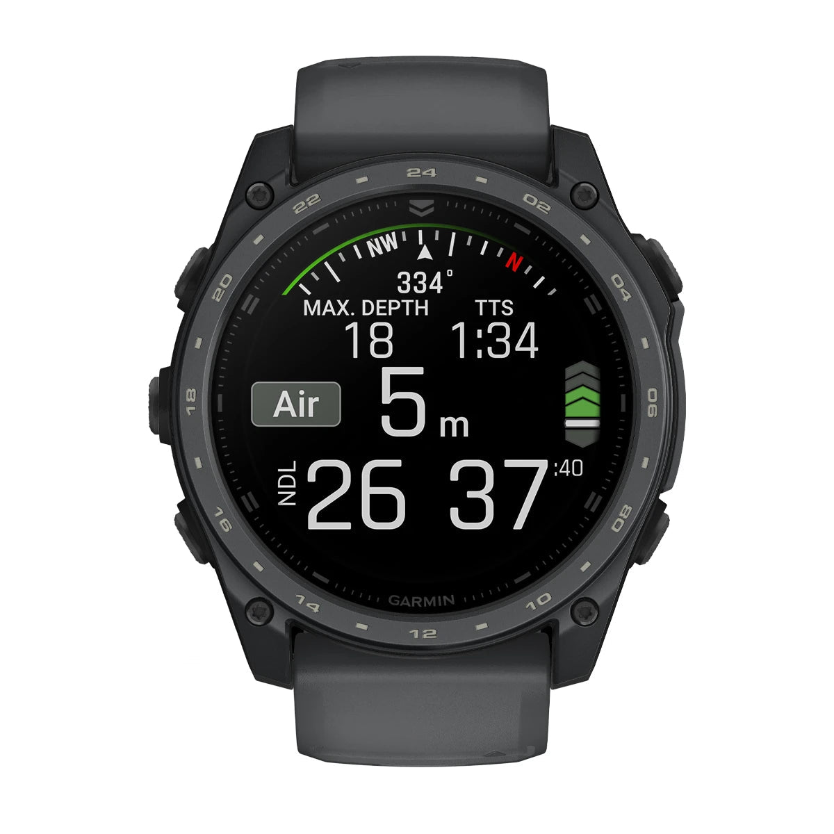 Garmin tactix 8 – 51 mm, AMOLED - Slate Gray Cerakote Coating - Fitness New Zealand